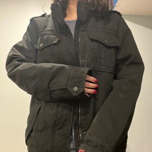 Levi's Women's Utility Jacket in Black